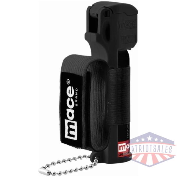 mace jogger sport pepper spray 18 grams 12' range - black