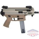 B&T APC9K Pro Handgun 9mm Luger 30rd Magazine 4.3" Threaded Barrel Coyote Tan