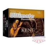 kent cartridge ultimate diamond turkey shotshells 12 ga 3 1/2" 2 1/4 oz 1200 fps 5 10/rd