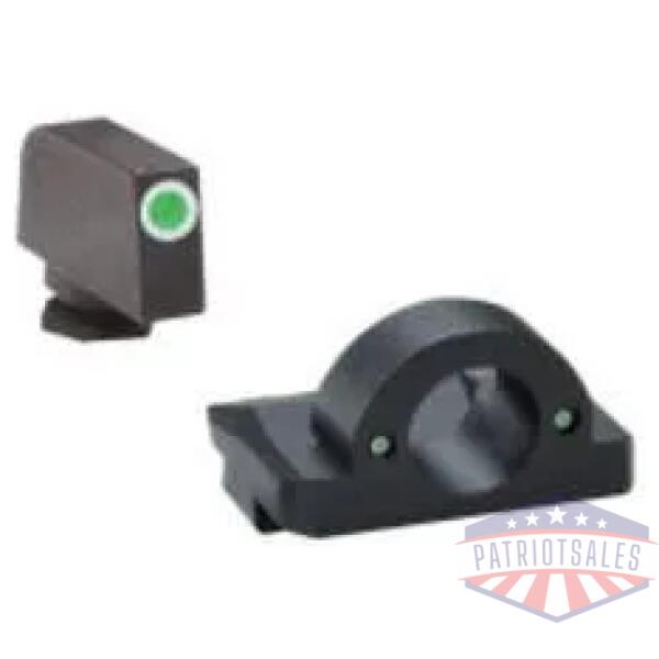 green tritium outline orange/greentret for glock 20-21-29-30-31-32-36-40-41