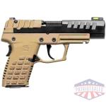 Kel-Tec CA Compliant P15 Handgun 9mm Luger 10rd Magazine 4" Barrel Black Slide/Tan Grip