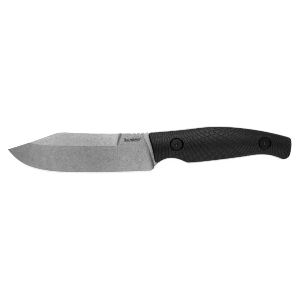 Https3A2F2Fmedia.chattanoogashooting.com2Fimages2Fproduct2Fkw10832Fkw1083-1.Webp Kershaw camp 5 fixed knife 4-3/4" clip point blade black - image 1
