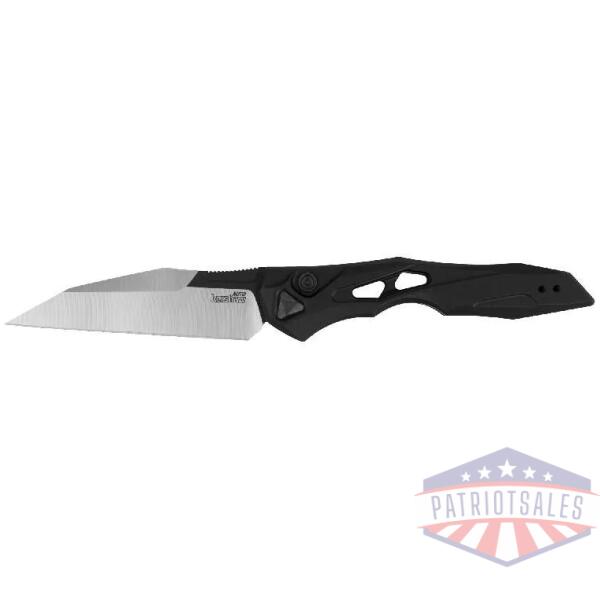 kershaw launch 13 automatic knife black 3-1/2" wharncliffe blade black