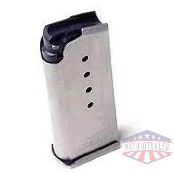 karhr arms ks520 handgun magazine stainless fits kahr k40 covert pm40 mk40 & cm40 .40 s&w 5/rd