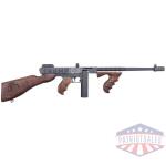 auto ordnance trump save america 1927a-1 rifle .45 cal 20rd magazine & 50rd drum magazine 16.5" barrel black walnut