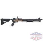 mossberg 590r shotgun 12 ga 2.75" chamber 6rd magazine 18.5" barrel fde