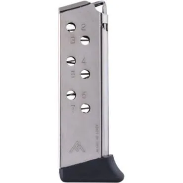 Https3A2F2Fmedia.chattanoogashooting.com2Fimages2Fproduct2Fmymgwppk32Frn2Fmymgwppk32Frn_1 Mec-gar handgun magazine walther ppk. 32 acp ht nickel 7 rd - image 1