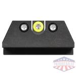 Night Fision Night Sight Set Yellow Front Black U-Notch Back for HK