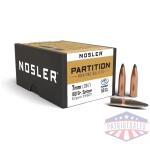 nosler partition rifle bullets 7mm .284" 160 gr spt 50/ct