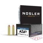 Nosler ASP Handgun Ammunition .44 Rem Mag 240gr JHP 1450 fps 20/ct