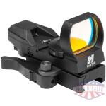 NcStar Green Four Reticle Reflex - QR Mount - Black