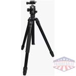 Athlon Midas AL28 Aluminum Tripod 17" - 65" Black with Soft Sided Carrying Case
