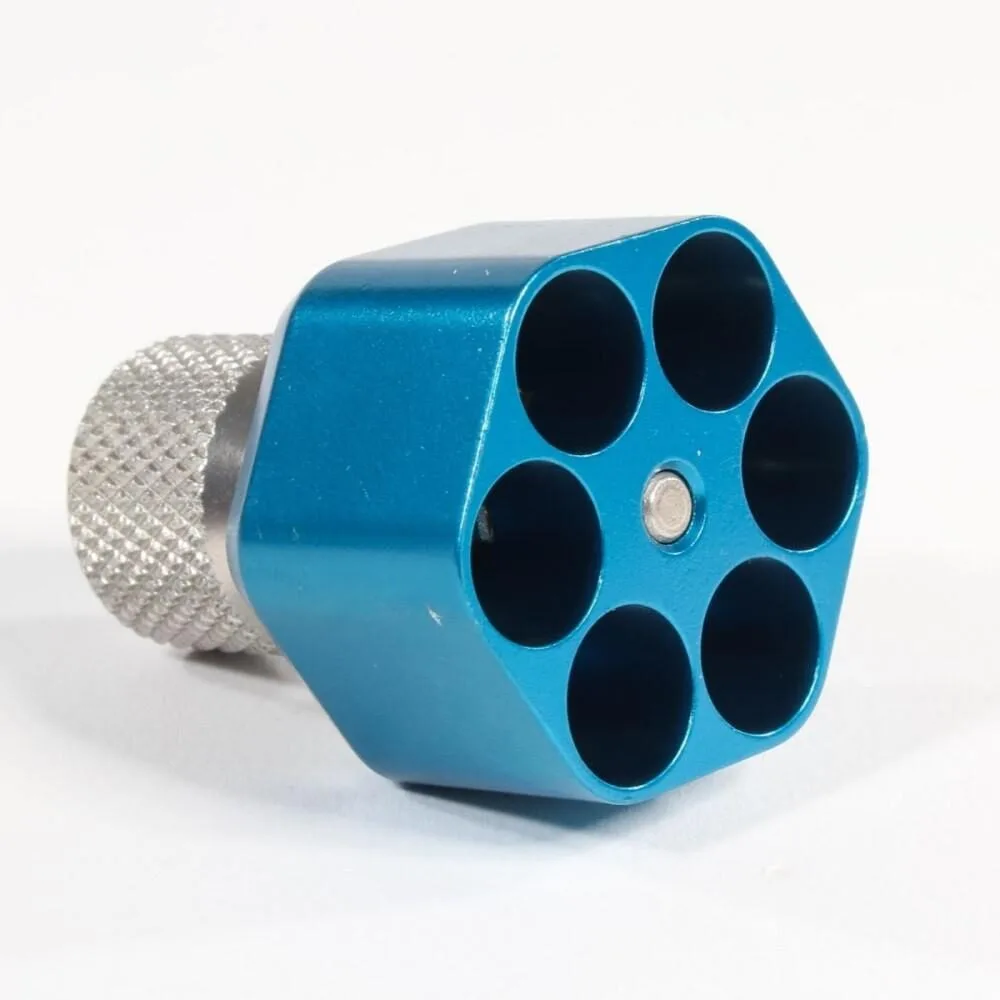 Https3A2F2Fmedia.chattanoogashooting.com2Fimages2Fproduct2Fpa026512Fpa02651-1.Webp Pachmayr aluminum speedloader ruger lcr sp101 327 federal 6 shot blue - image 1