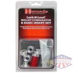 hornady lock-n-load bullet comparator - basic set body & 6 inserts