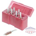 Tipton 8-Piece Bronze Pistol Brush Set (22-47/48 cal)