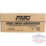 PMC Bronze Handgun Ammunition .380 ACP 90 gr FMJ 920 fps 1000/ct