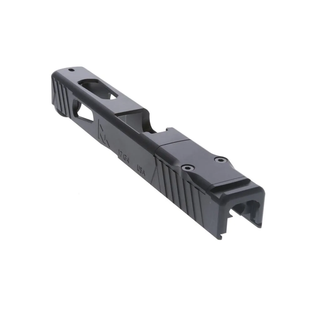 Https3A2F2Fmedia.chattanoogashooting.com2Fimages2Fproduct2Fqlra10G104A2Fqlra10G104A-1 Rival arms slide for glock model 17 gen4 a1 rmr ready black - image 1