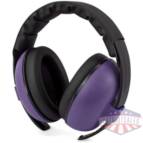 radians hushies passive infant/toddler earmuff purple