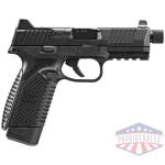 FN 545 Tactical Handgun 45 ACP 15rd & 18rd Magazines (2) 4.71" Threaded Barrel Black NMS Night Sights