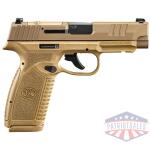 FN Reflex XL MRD Handgun 9mm Luger 10rd Magazines(2) 3.8" Barrel FDE No Manual Safety