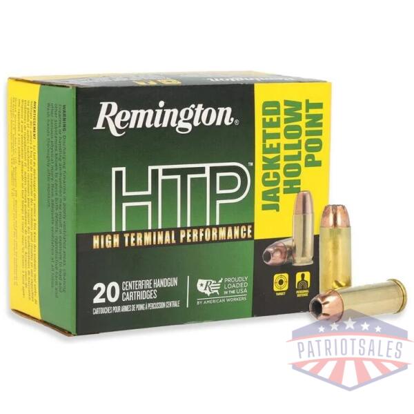 remington htp handgun ammunition .45 colt 230gr jhp 850 fps 20/ct