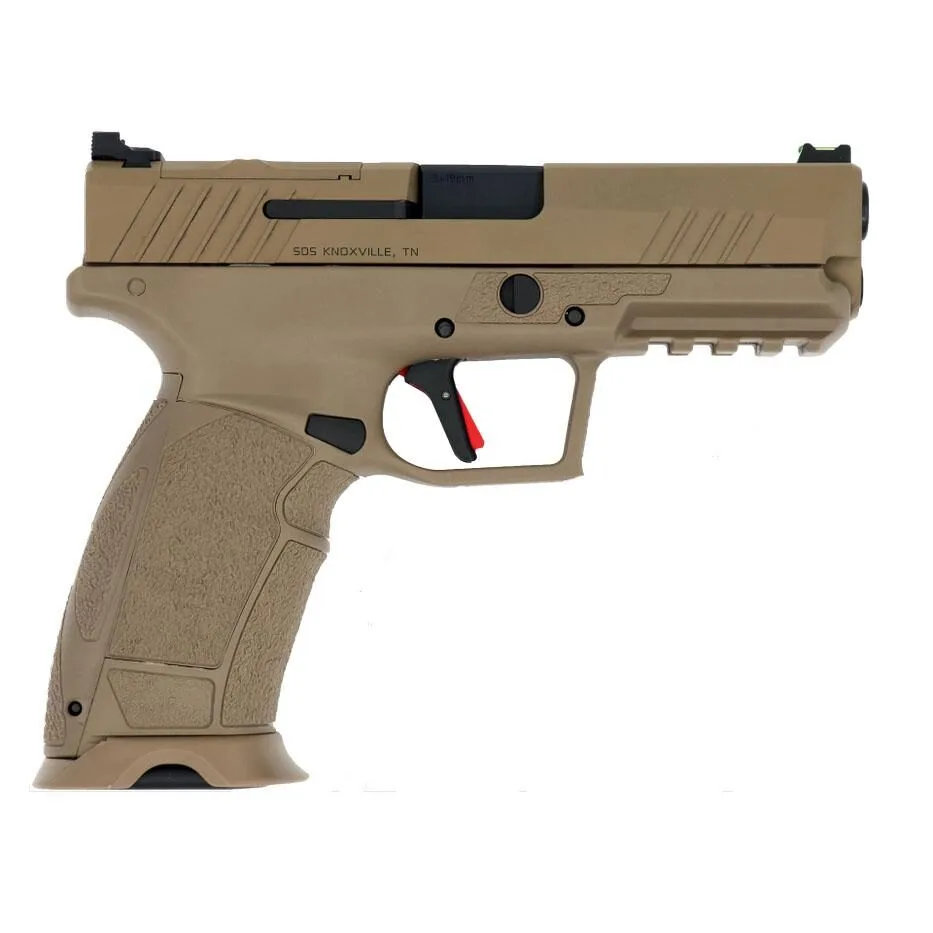 Https3A2F2Fmedia.chattanoogashooting.com2Fimages2Fproduct2Fsdpx9Dfde2Fsdpx9Dfde.webp Sds imports tisas px-9 gen 3 duty fde semi auto pistol 9mm handgun 18rd & 20rd magazines 4. 11" barrel fde - image 1