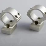 Talley Lightweight Alloy Mount Combo - Silver 1" - High Savage w/Accutrigger Stevens 200 Stiller Predator Ruger American SA