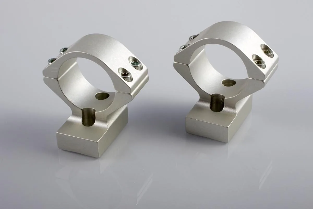 Https3A2F2Fmedia.chattanoogashooting.com2Fimages2Fproduct2Ftjs9507252Ftjs950725 Talley lightweight alloy mount combo - silver 1" - high savage w/accutrigger stevens 200 stiller predator ruger american sa - image 1