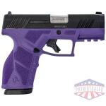 Taurus GX2 Handgun 9mm Luger 13rd Magazines (2) 3.38" Barrel Dark Purple Frame/Black Slide