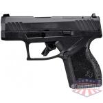 Taurus GX4 Handgun 9mm 2 10/rd Magazines 3" Barrel Black with Crimson Trace Light