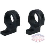 DNZ Hunt Masters 2-Piece Scope Mount (2 Screws) - Howa 1500 Mossberg 100ATR 4x4 Weatherby Vanguard Remington 700 721 722 725 - 1" Medium Black