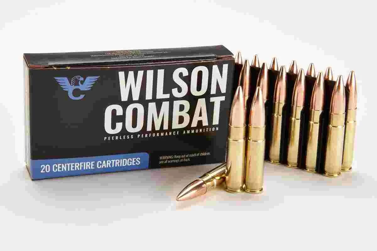 Wilson Combat Rifle Ammunition 300 Blackout | 220gr Sierra HPBT 1025 FPS - 16 in Barrel (Subsonic) 20/Box