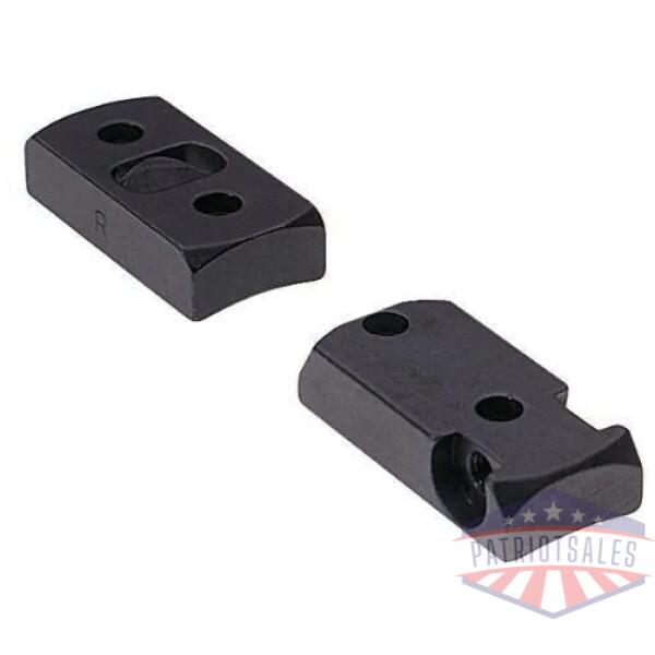 weaver 2-piece grand slam steel dovetail scope base - winchester 70 wssm - black gloss