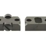 Weaver 2-Piece Grand Slam Steel Dovetail Scope Base - CVA Round Receiver Black