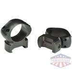 weaver 2-piece grand slam steel top mount scope rings 30mm medium - matte black