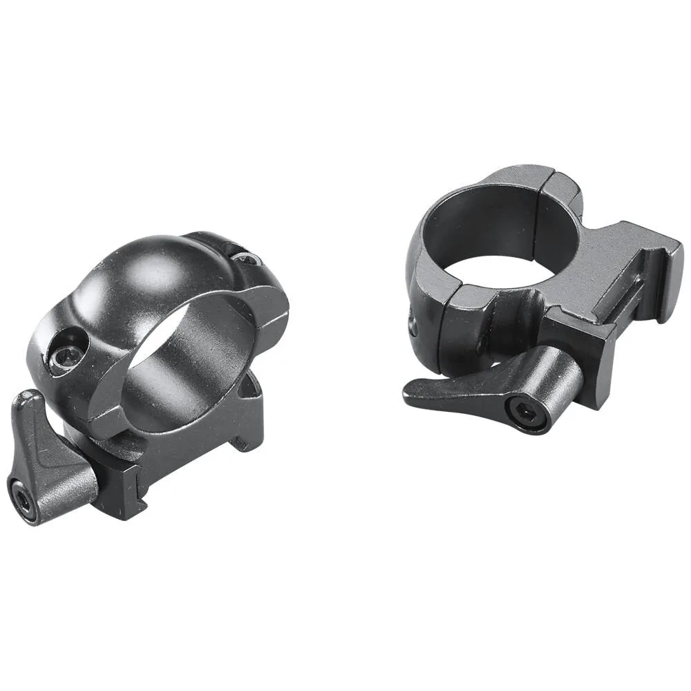 Weaver Grand Slam Leaver-Lok Top Mount Steel Scope Rings 1&Amp;Quot; High Matte Weaver grand slam leaver-lok top mount steel scope rings 1" high matte