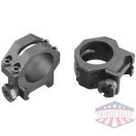 weaver 4-hole tactical picatinny aluminum scope rings 1" medium matte