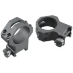 Weaver 4-Hole Tactical Picatinny Aluminum Scope Rings 30mm X-High Matte