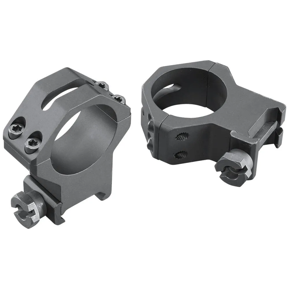 Https3A2F2Fmedia.chattanoogashooting.com2Fimages2Fproduct2Fwe995182Fwe99518-1.Webp Weaver 4-hole tactical picatinny aluminum scope rings 30mm x-high matte - image 1