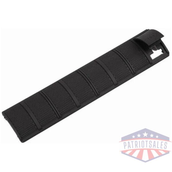 weaver locking rail panel - 6-3/8" long dark earth