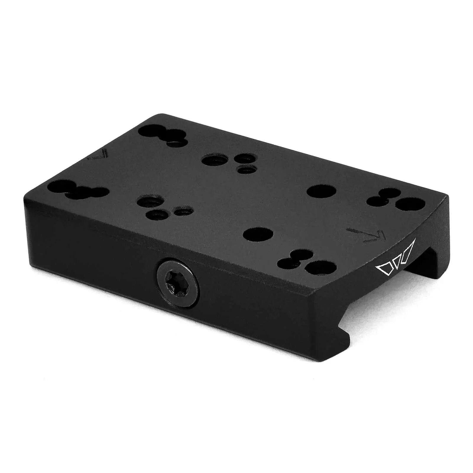 Https3A2F2Fmedia.chattanoogashooting.com2Fimages2Fproduct2Fwj6109M2Fwj6109M.webp Warne red dot riser low pro reflex mount - black - image 1