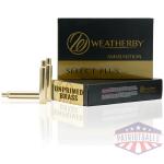 Weatherby Unprimed Brass Rifle Cartridge Cases 7mm PRC 50/ct