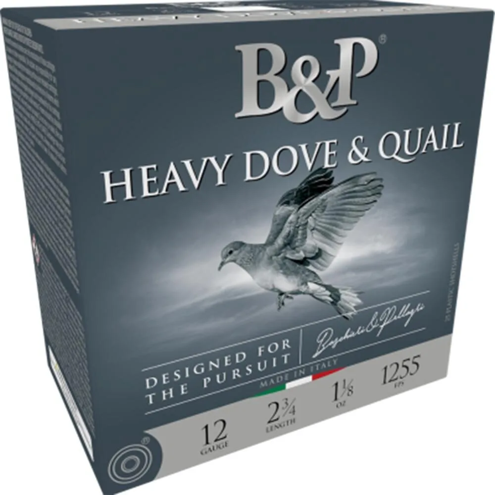 Https3A2F2Fmedia.chattanoogashooting.com2Fimages2Fproduct2Fxdca7C08Hda0022Fxdca7C08Hda002-1.Webp B&p dove & quail shotshells- 12 ga 2-3/4 in 1-1/8 oz #7. 5 1255 fps 25/ct - image 1