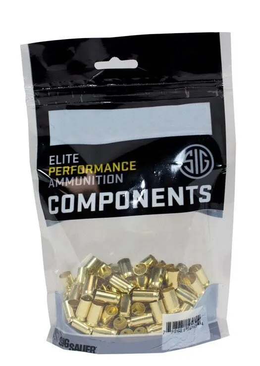 Https3A2F2Fmedia.chattanoogashooting.com2Fimages2Fproduct2Fxibp10032Fxibp1003 Sig sauer unprimed brass handgun cartridge cases 9mm luger 100/ct - image 1