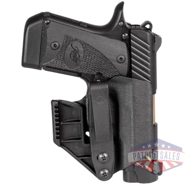 mft minimalist appendix iwb holster for kimber micro 9 black ambi