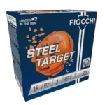 Fiocchi Target Steel Low Recoil Shotshells 12ga 2-3/4" 1oz 1200 fps #7 25/ct