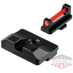 Truglo Fiber Optic Pro Sight Set For Glock 17 / 17L 19 22 23 24 26 27 33 34 35 38 39 45 (Excluding M.O.S. models)
