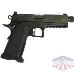 Alpha Foxtrot AF1911 Romulus Handgun 9mm Luger 17rd & 20rd Magazine 4.25" Threaded Barrel Black RMSc Cut Polished DLC