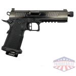 Alpha Foxtrot AF1911 Romulus Handgun 9mm Luger 17 & 20rd Magazines 5" Threaded Barrel Polished DLC Black RMSc Cut