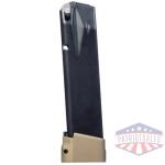 canik tti combat handgun magazine 9mm luger 18rd with tti +3 bronze extension 21rd